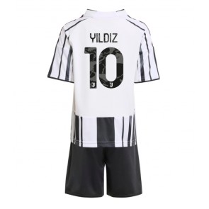 Juventus Kenan Yildiz #10 Kotipaita Lapsille 2025-26 Lyhythihainen (+ shortsit)